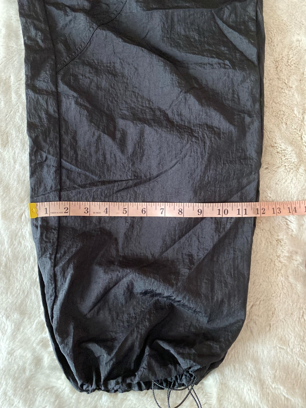 Athleta Lunar Sheen Utility mid rise nylon black pants - Picture 13 of 14